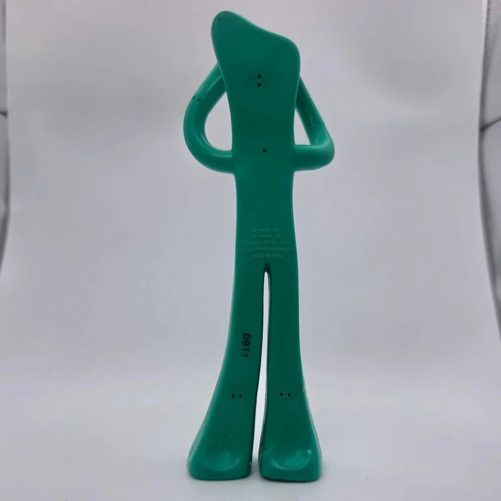NJ Croce Gumby Bendable Figure 6in Green Fair Condition 0911 Prema Toys Vintage